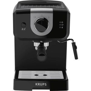 Coffee machine Krups XP320830, ESP STEAM&PUMP MECA OPIO BLK, 1050W, 15 bar