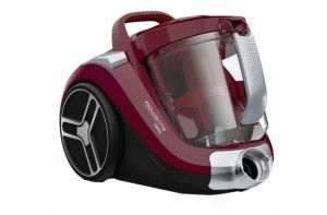 Vacuum cleaner Rowenta RO4873EA, COMPACT POWER XXL, DARK RED, 2.5L, 550W, 75dB, mini turbobrush, parquet - crevice tool - upholstery nozzle