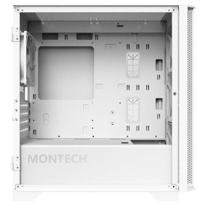 Case MONTECH AIR 100 ARGB, TG, Micro-ATX White