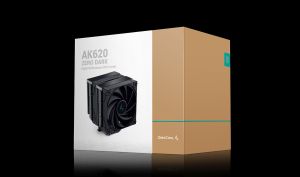 DeepCool охладител CPU Cooler AK620 Zero Dark - Dual-Tower - LGA1700/AM5