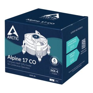 Arctic охлаждане за процесор CPU Cooler Alpine 17 CO - Intel LGA17xx - ACALP00041A