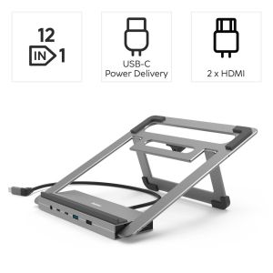 Hama "Connect2Office Stand" USB-C Docking Station