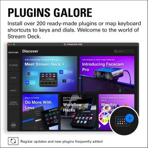 Контролер Elgato Stream Deck Plus - LCD Touch Panel