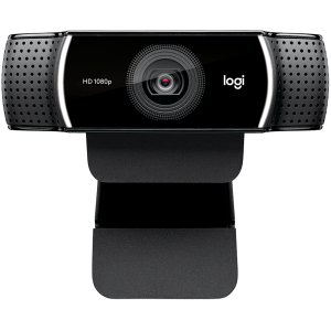 LOGITECH C922 Pro Stream Webcam - Trepied - NEGRU - USB
