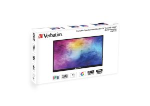 Monitor Verbatim PMT-14 Portable Touchscreen Monitor 14" Full HD 1080p Metal Housing