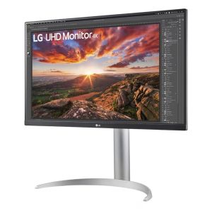 Monitor LG 27UP850N-W, 27" UHD 4K IPS, Anti-Glare, DCI-P3 95%, Cinema Screen, 5ms, 1200:1, 400 cd/m2, 3840x2160, HDR 400, MAXX Audio 5W x 2, USB type- C charging (up to 90W), HDMI, DisplayPort, AMD FreeSync, Headphone out, Tilt, Height (Range), Pivot
