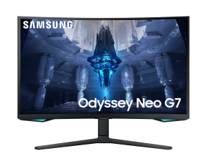 Monitor Samsung Odyssey G7 32 inch, VA Curved Quantum Mini-LED UHD 3840x2160