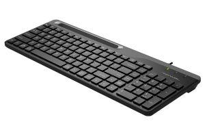 Keyboard A4TECH FK25, Smartphone Cradle, Black