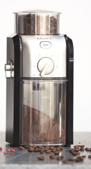 Кафемелачка Krups GVX242, Coffee Grinder Pro Edition black/chrome