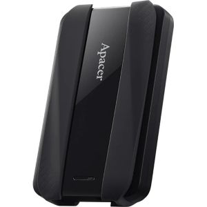 Hard disk Apacer AC533, 2TB 2.5" SATA HDD USB 3.2 Portable Hard Drive Plastic / Rubber Jet black