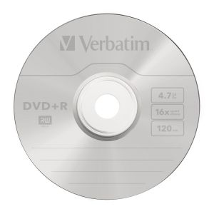 Media Verbatim DVD+R AZO 4.7GB 16X SURFACE ARGINTIU MAT (PACHET 10)
