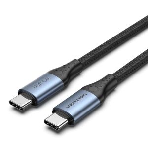 Cablu Vention USB4.0 Type-C/Type-C 40Gbps, 240W 1m - TAVHF