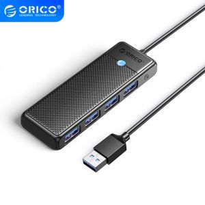 Orico USB3.0 HUB 4 port Black - PAPW4A-U3-015-BK