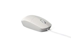 Mouse optic RAPOO N100, USB, alb