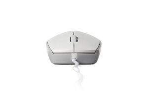 Mouse optic RAPOO N100, USB, alb