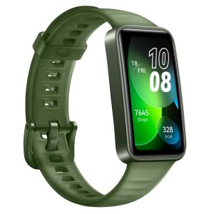 Bratara fitness Huawei Band 8 Emerald Green, Ahsoka-B19, 1.47", Amoled, 194x368, BT 5.0, Curea din silicon