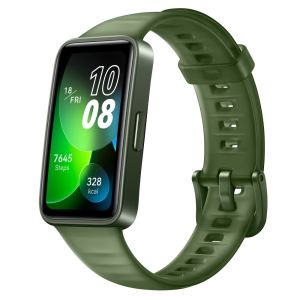 Bratara fitness Huawei Band 8 Emerald Green, Ahsoka-B19, 1.47", Amoled, 194x368, BT 5.0, Curea din silicon