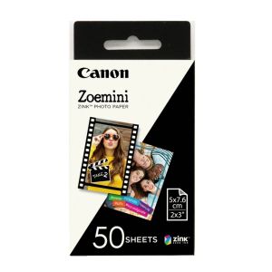 Paper Canon Zink Paper ZP-203050S 50 Sheets for Zoemini Portable Printer