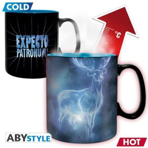 Чаша ABYSTYLE HARRY POTTER Mug Heat Change Patronus, 460 ml