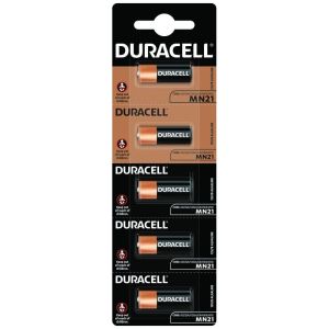 Baterie alcalina DURACELL 12 V /5 buc./pachet pret pentru 1 buc./ pentru alarme A23 MN21