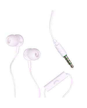Căști cu microfon MAXELL EB-875 Ear BUDS, mufe, albe