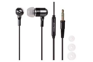 Earphones А4tech MK650, In-Ear, Black/Grey