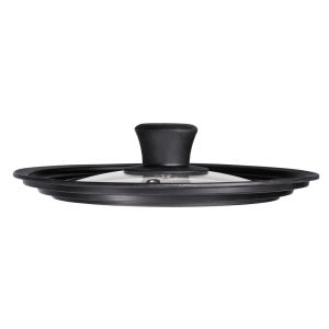 Xavax Universal Lid with Steam Vent for Pots and Pans, 16, 18, 20 cm, glass