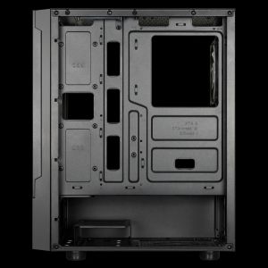 Gamdias кутия Case ATX - TALOS E3 MESH - aRGB, Tempered Glass
