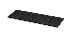 Tastatură fără fir RAPOO E2710, Multimedia, 2,4 Ghz, Touchpad, Chirilic, Negru