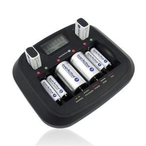 Universal Charger  NIMH R6,03,14,20,22 with CPU  NC900U  EVERACTIVE