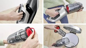 Vacuum cleaner Bosch BCH3K2801, Cordless Handstick Vacuum cleaner 2 in 1, Serie 4, Flexxo Gen2 28Vmax
