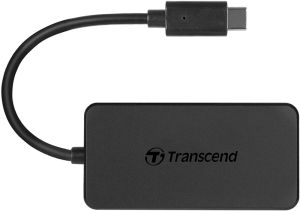Hub USB Transcend HUB cu 4 porturi, USB 3.1 Gen 1, tip C