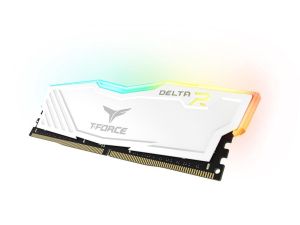 Memory Team Group T-Force Delta RGB White DDR4 - 16GB (2x8GB) 3200MHz CL16-20-20-40 1.35V