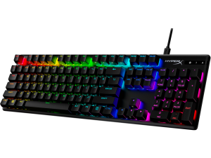 Gaming mechanical keyboard HyperX Alloy Origins PBT, HyperX Aqua Switch, RGB