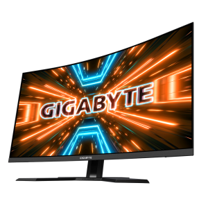 Gaming Monitor Gigabyte M32QC-EK, 31.5" inch VA 1500R, QHD, HDR, 170hz, 1 ms, KVM