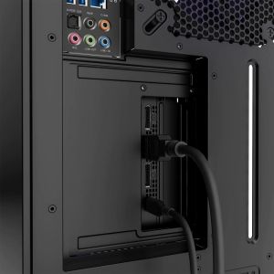 Брекет и кабел NZXT H7 Vertical GPU Mounting Kit, за вертикален монтаж на видео карта, Черен