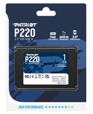 Hard drive Patriot P220 1TB SATA3 2.5