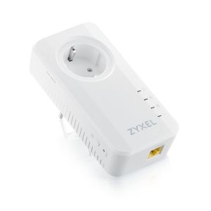 Network component ZyXEL PLA6457, EU, TWIN, G.hn 2400 Mbps Pass-thru powerline