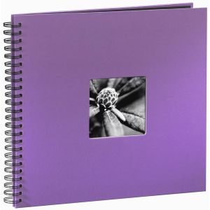 Spiral-Album "Fine Art", 36 x 32 cm for 300 pfotos, Purple