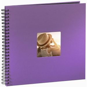 Spiral-Album "Fine Art", 36 x 32 cm for 300 pfotos, Purple