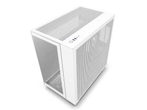 Кутия NZXT H9 Flow Matte White - Middle Tower