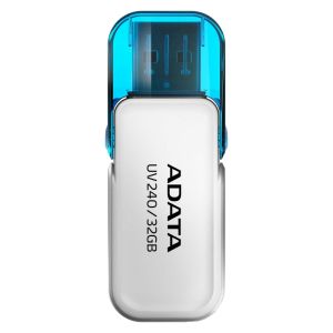 Memory Adata 32GB UV240 USB 2.0-Flash Drive White