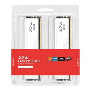 Memory Adata XPG LANCER Blade RGB 16GB (2x8GB) DDR5 6000MHz, 1.35V, White
