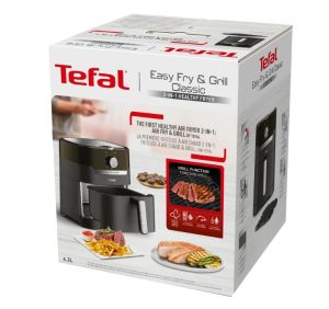 Healthy cooking device Tefal EY501815, Easy Fry & Grill 2IN1 Classic 4.2L black