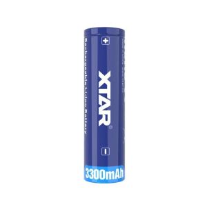 Акумулаторна батерия XTAR за фенери 18650 със защита , 3300mAh, Li-ion