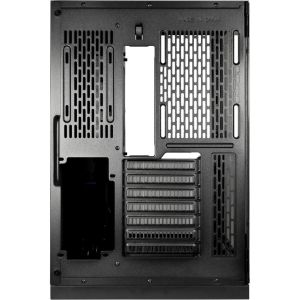Кутия InterTech C-702 DIORAMA, ATX, μATX, ITX, Стъклен панел, Чернa