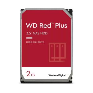 Hard disk WD Red PLUS NAS, 2TB, 5400rpm, cache 64MB, SATA 3