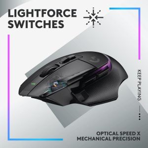Геймърска мишка Logitech G502 X Plus Black Lightsync RGB