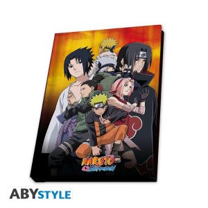 Комплект ABYSTYLE NARUTO SHIPPUDEN - Pck Mug320ml + Keyring PVC + Notebook "Naruto"