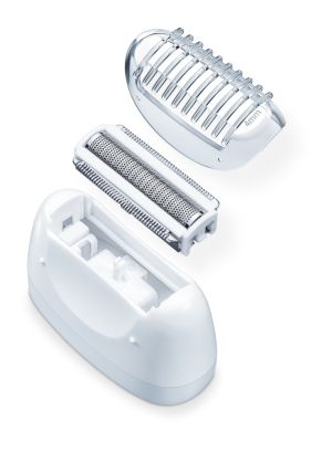 Epilator Beurer HL 76 4-in-1 Epilator wet & dry, 42 tweezers, Extra-bright LED light, 2 speed settings, 2x epilator attachments (glide & precision attachment) & 2x shaver attachments (shaving & trimming attachment), Cordless, Powerful lithium-ion battery